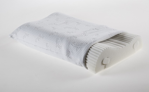 [00232] [00232] Guanciale speciale Paljari con Biosojasan e fodera con la fibra a onde bio-infrarosse - Misura: disponibilie solo 45x75 cm